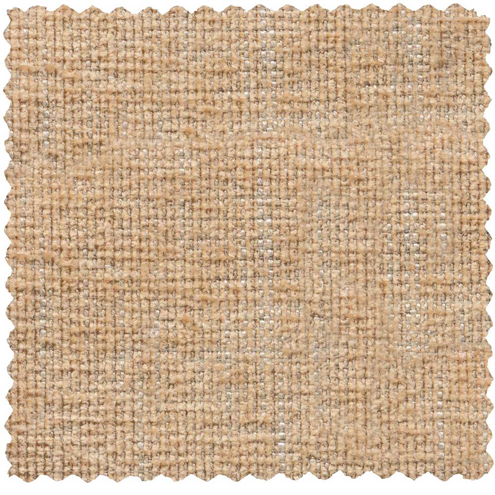 Chenille Eck-Sofamodul in Champagner - Icoleran
