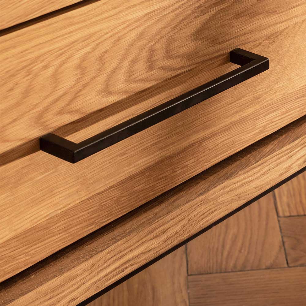 Kleines Sideboard mit Fischgrät Muster - Kerfa