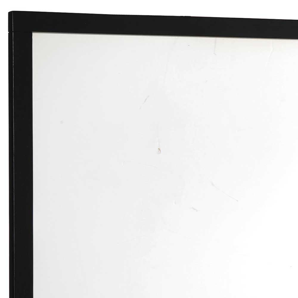 Moderner Hängespiegel in Schwarz - Geskan