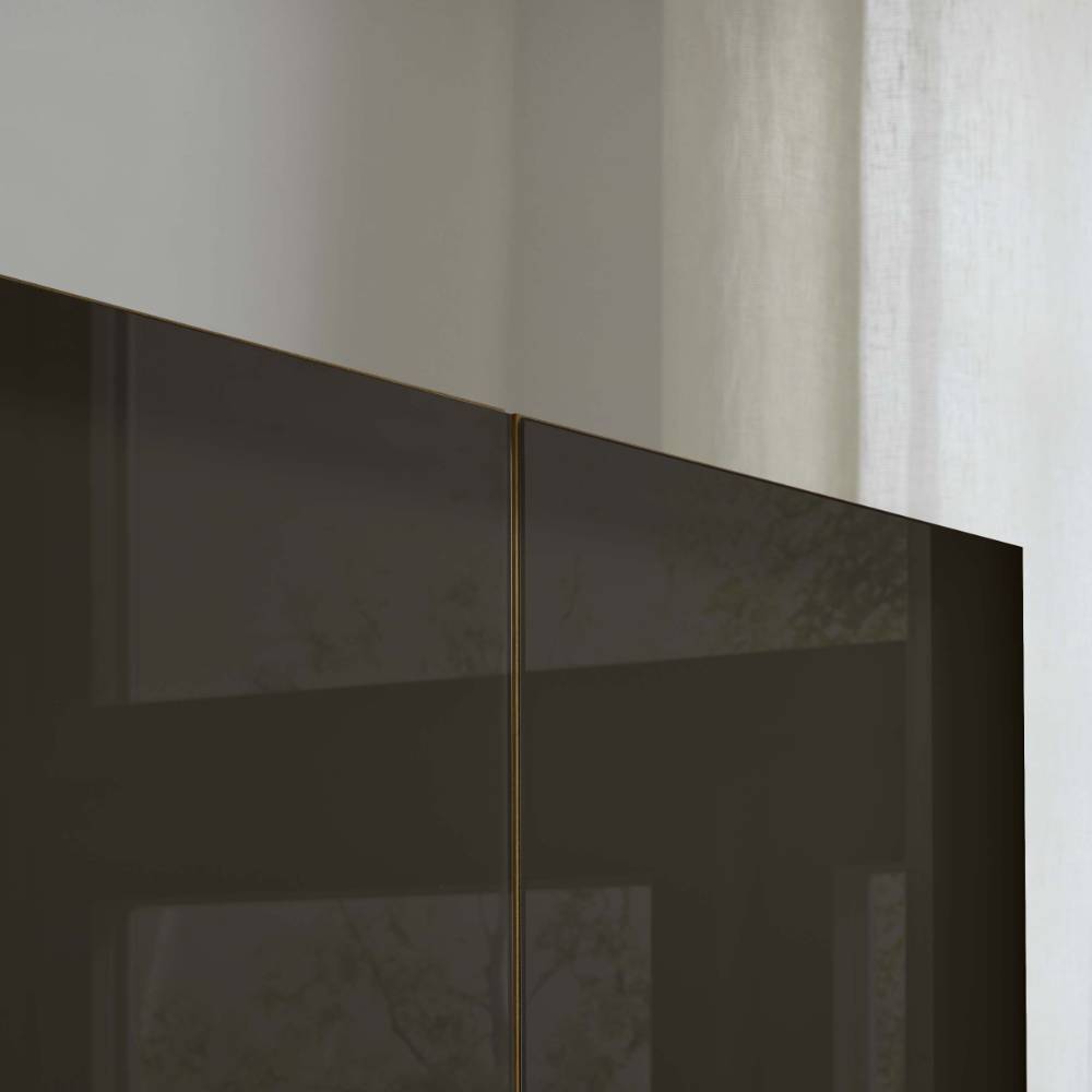 7-türiger Kleiderschrank mit Glasfront - Vutonia