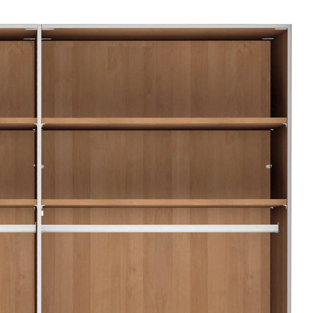 236 cm hoher Kleiderschrank 6-türig - Angelina