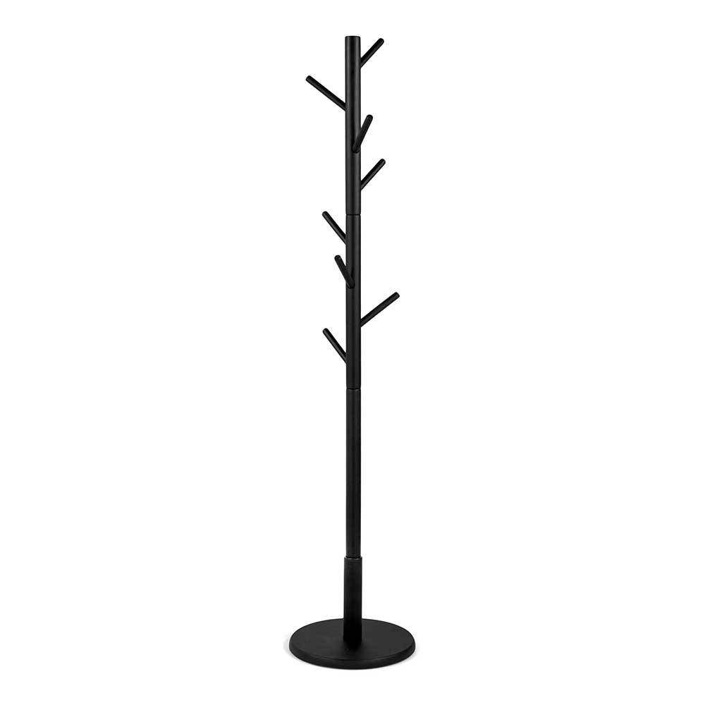 Garderobenständer aus Gummibaum Massivholz - Lurcenia