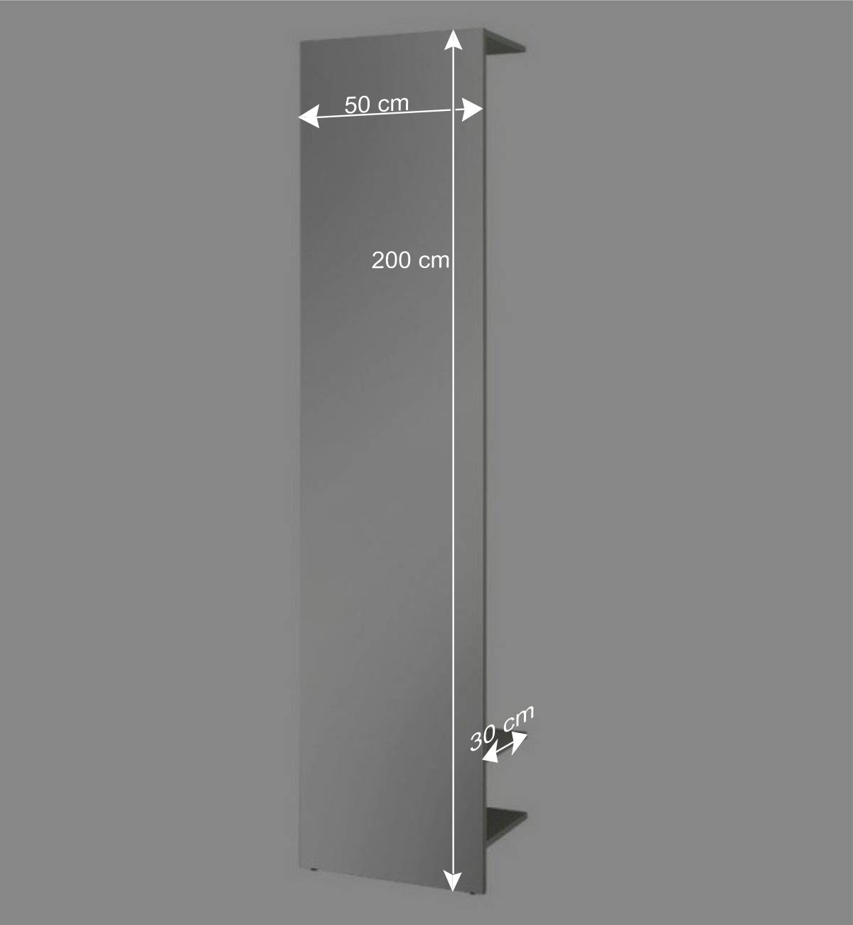 Flur Hängeschrank und Garderobe Set - Socotta (zweiteilig)