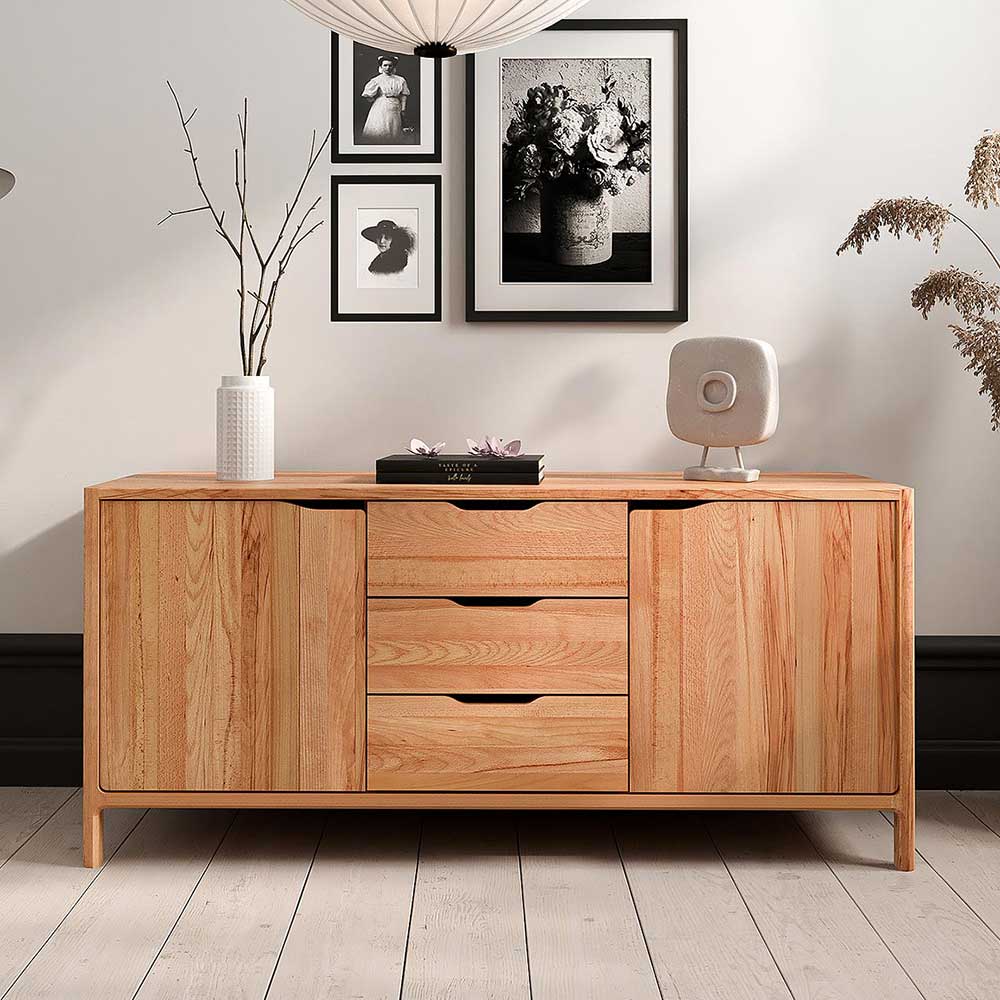 Massivholz Sideboard aus geölter Kernbuche - Lana