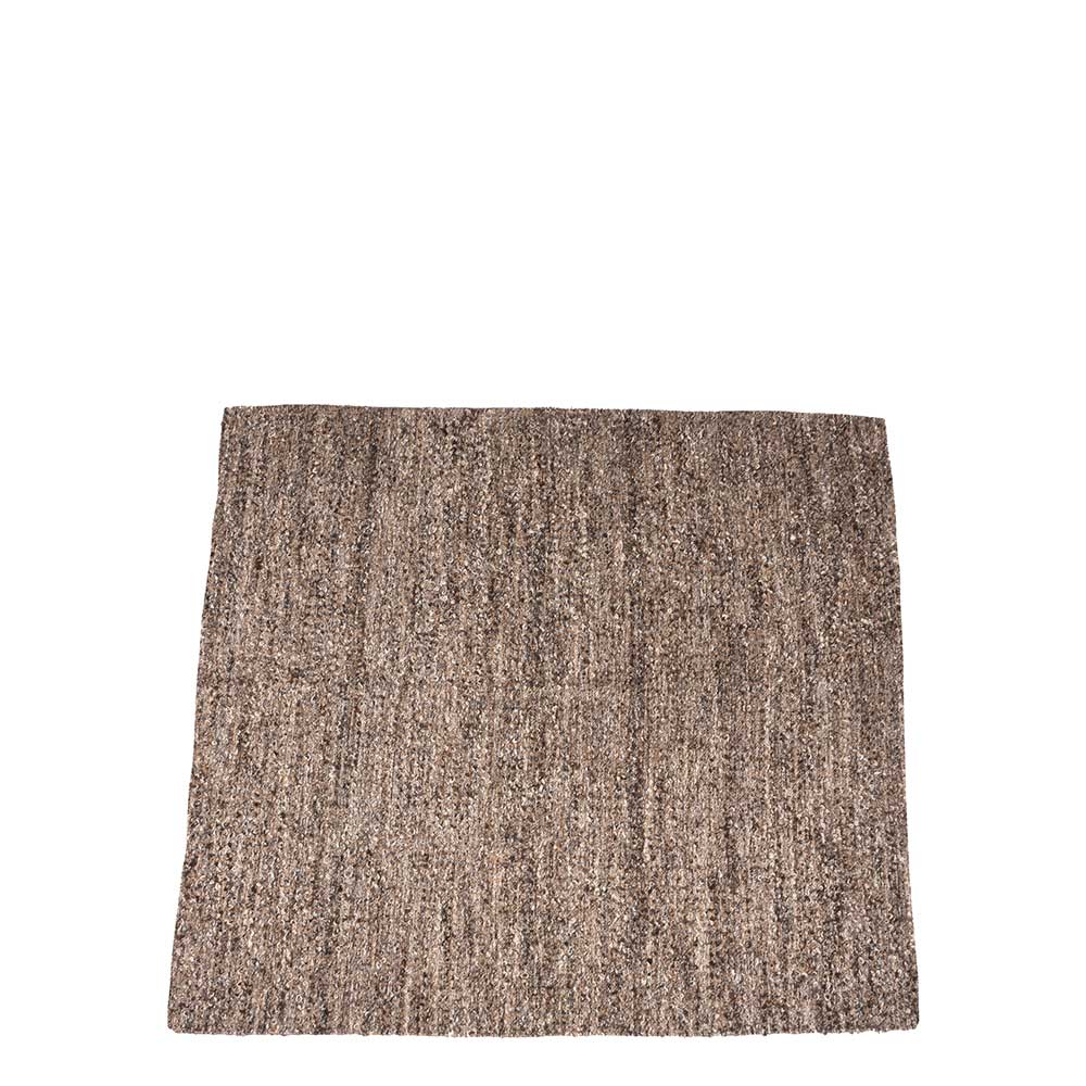 Teppich aus Baumwolle in Naturtönen - Cruzca