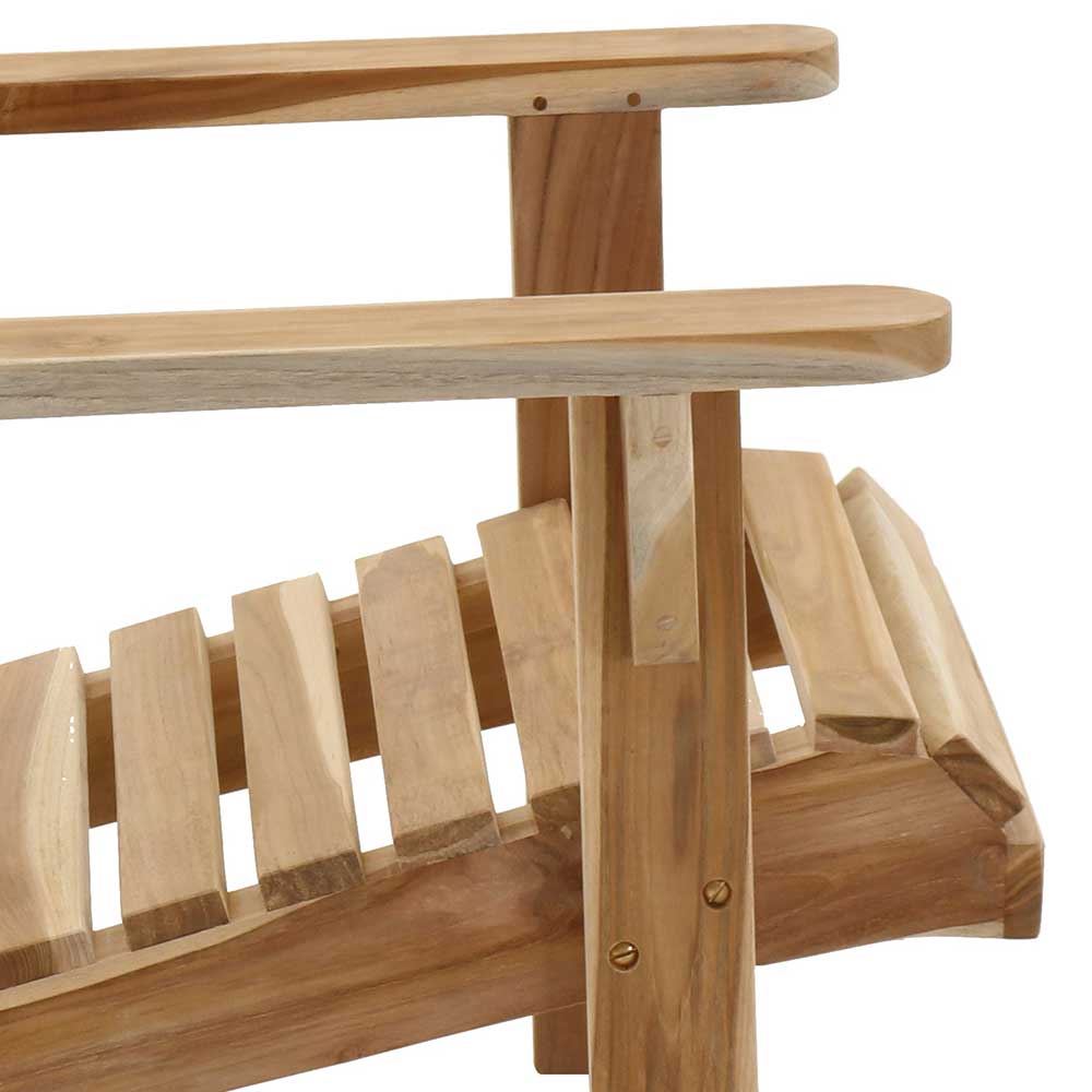 Design Lounge Gartenstuhl mit Armlehnen - Jamey