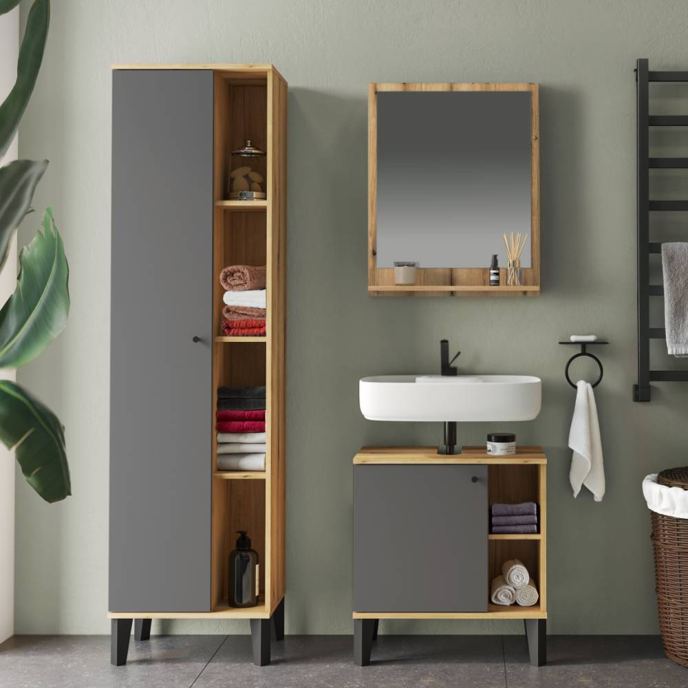 Badmöbel-Kombi in modernem Design - Niniana (dreiteilig)