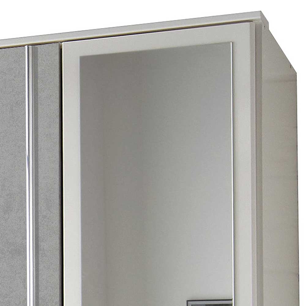 91x199x58 cm Schlafzimmerschrank in Weiß - Hotti