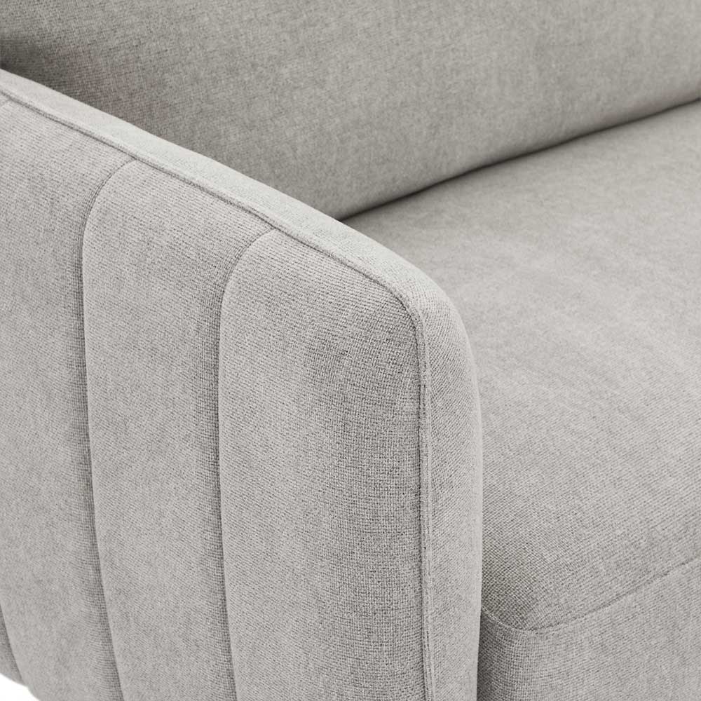 Hellgraues Sofa mit Taschenfederkern - Havilano
