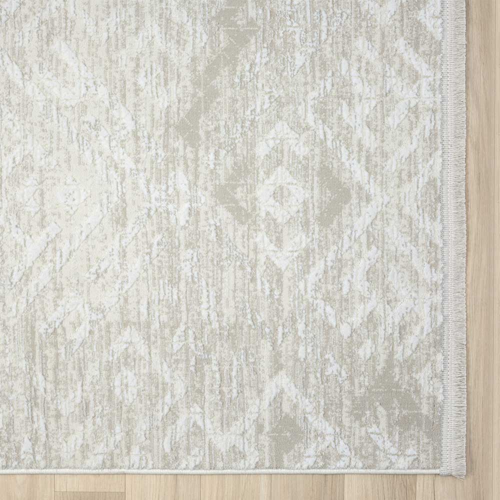 Moderner Teppich in Creme & Beige - gemustert - Sophia