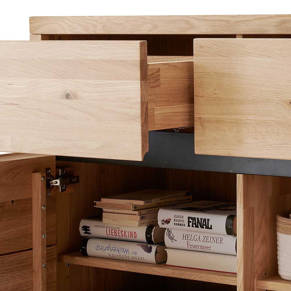 175x85x45 cm Massivholz Sideboard auf Sockel - Embleys