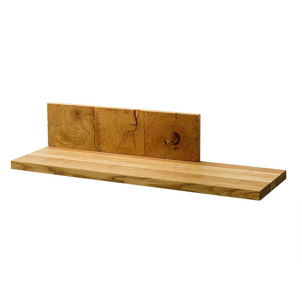 Rustikales Wandboard aus Eiche massiv - Smanas