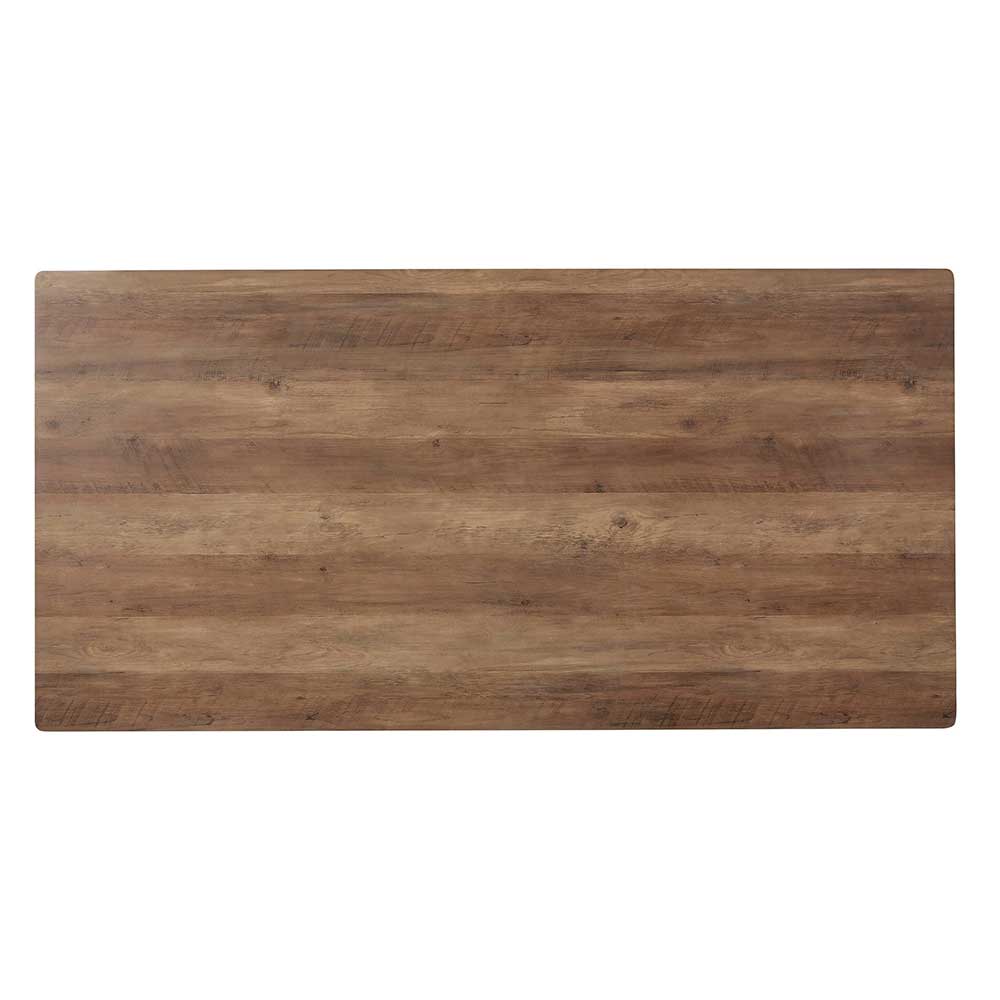 Design Esszimmertisch in Eiche & Schwarz - Narissa