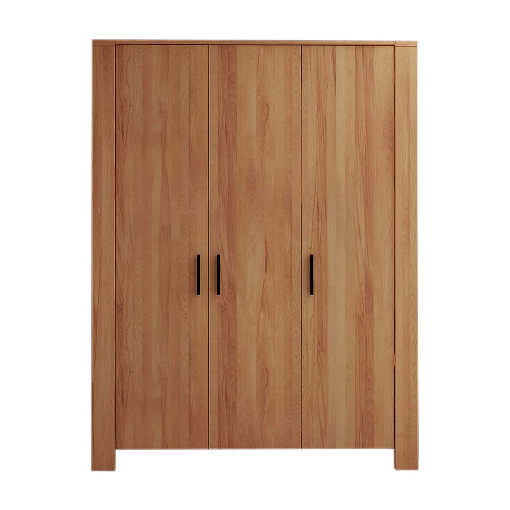 Kleiderschrank Barvuda aus Kernbuche massiv geölt