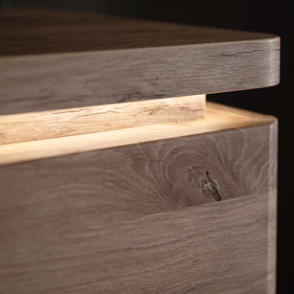 Wohnzimmer Highboard mit Licht LED - Bekunion