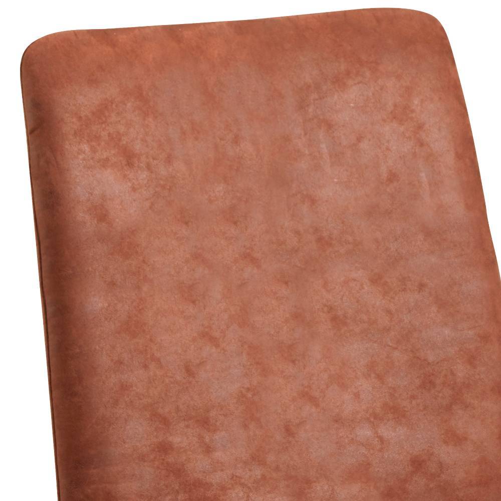 Stühle mit Drehfunktion in Cognac Braun - Monterry (2er Set)