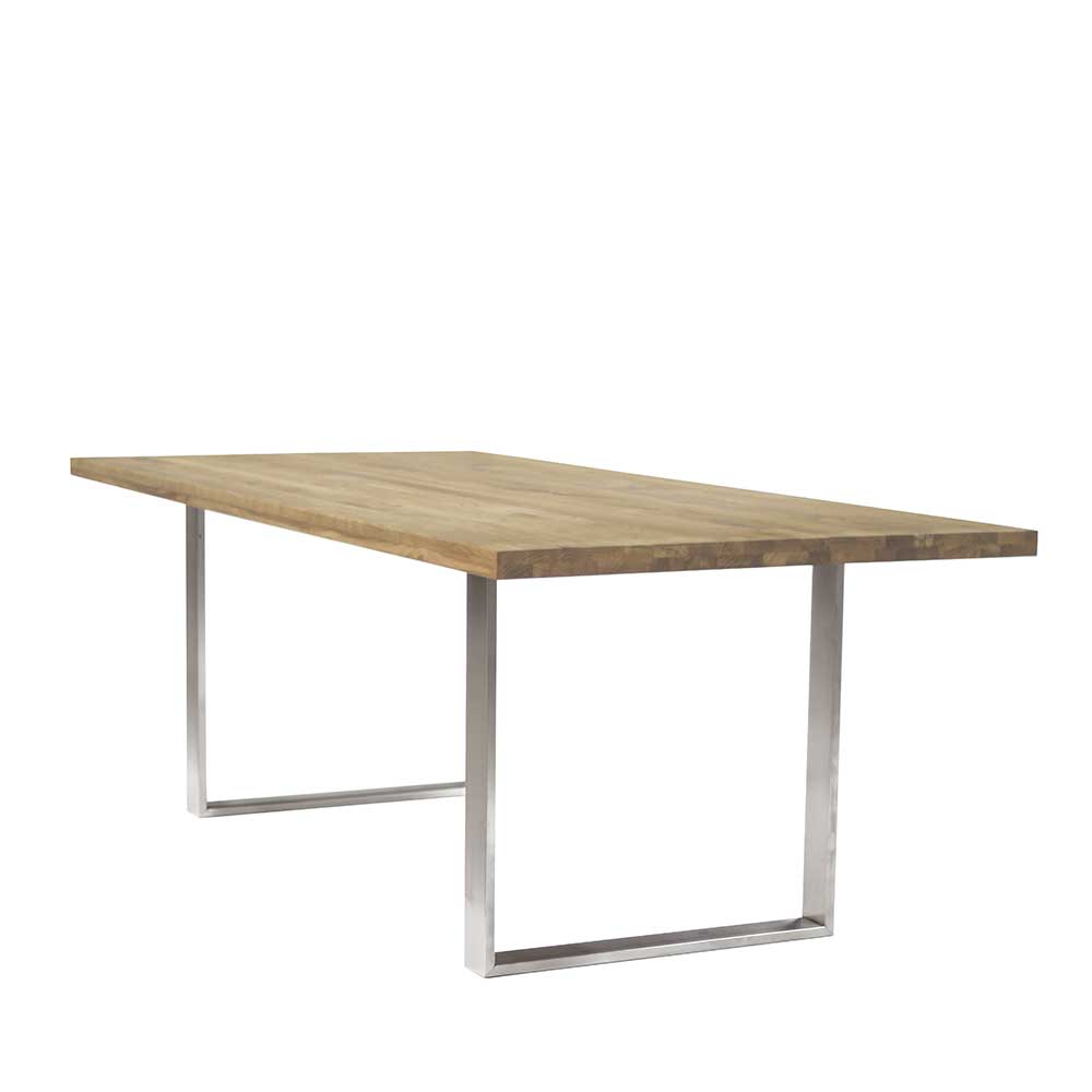 Esszimmer Esstisch in Eiche Bianco Holz - Merida