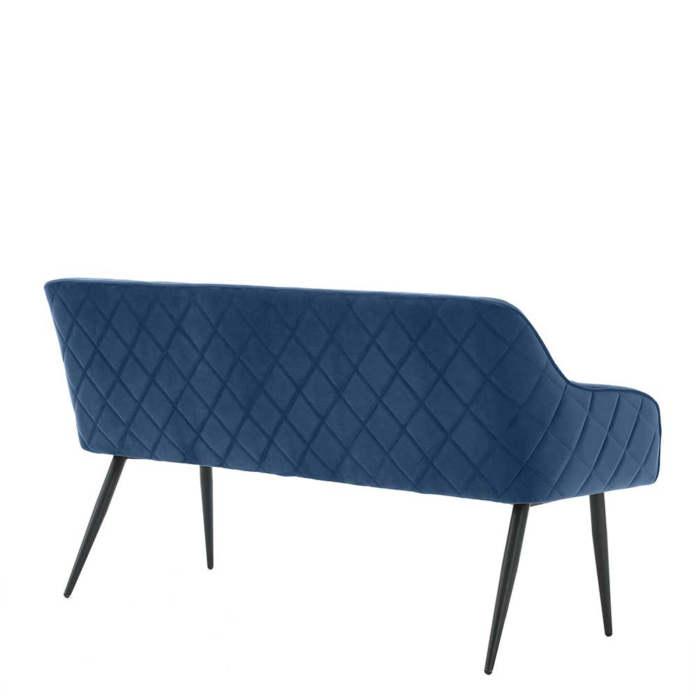 Küchenbank in Blau mit Schwarz - Zarcon