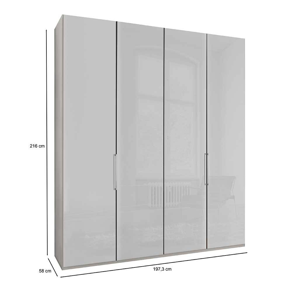 Kleiderschrank mit Falttüren - 2-türig - Olividos
