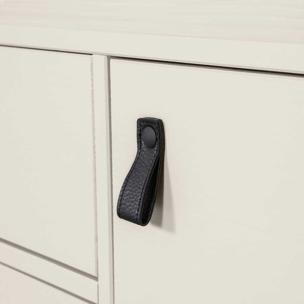TV Lowboard in Hellgrau - Lergavano