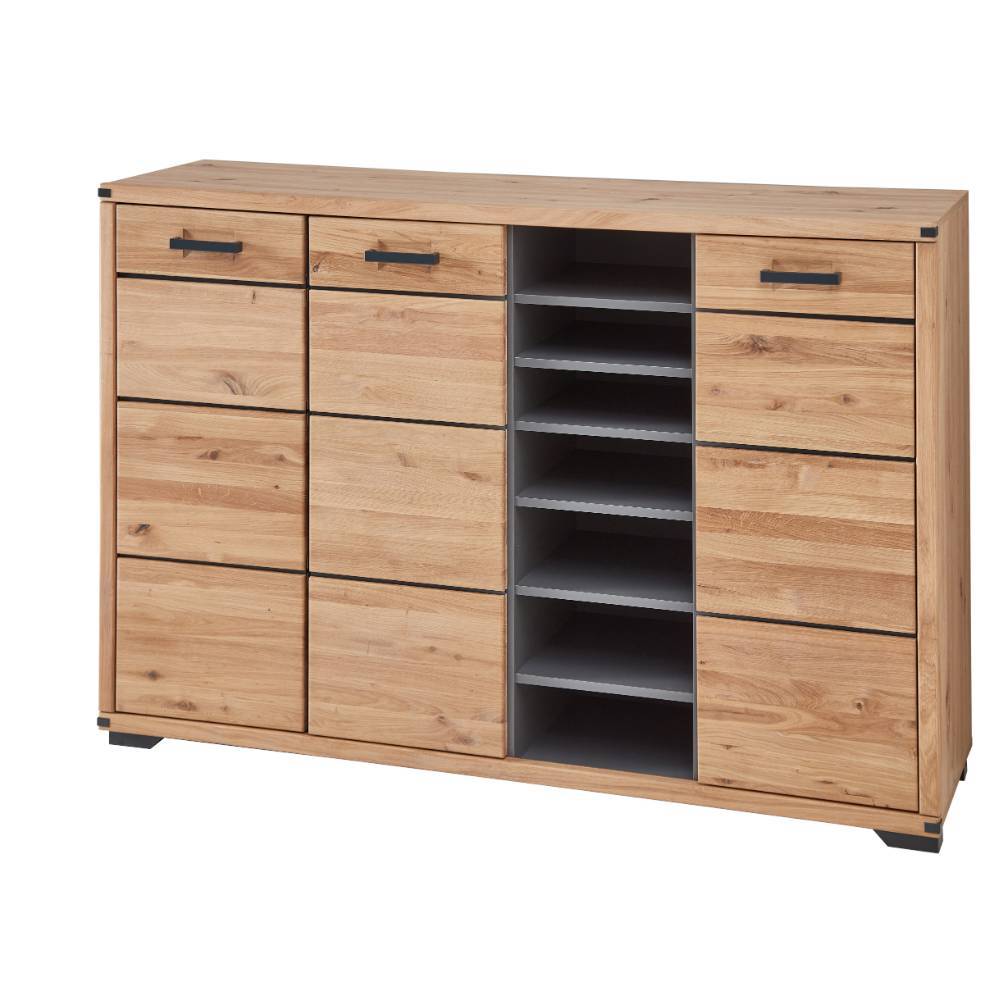 Sideboard für Schuhe in Wildeiche teilmassiv - Maineka