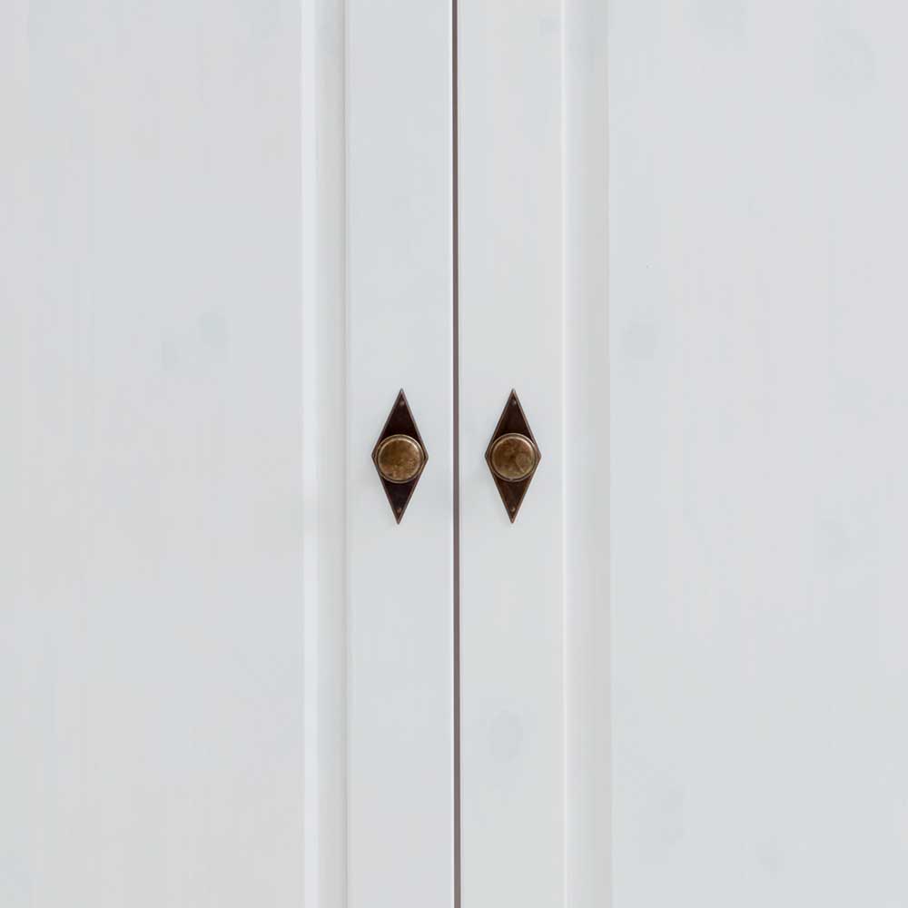 108x203x63 Kinder Kleiderschrank zweifarbig - Sibiuta