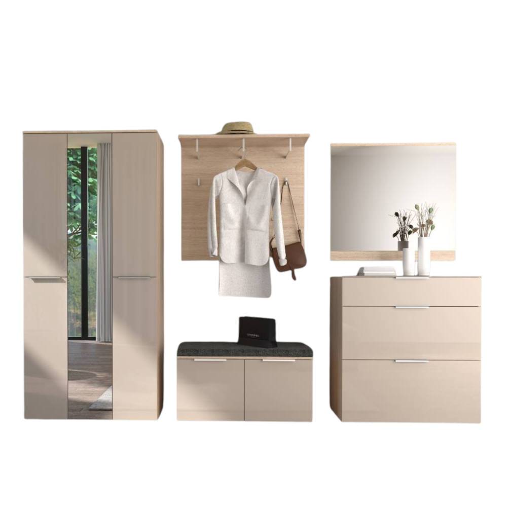 Garderobenmöbel Set - Kildare (fünfteilig)