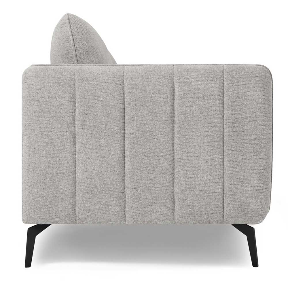 Hellgraues Sofa mit Taschenfederkern - Havilano