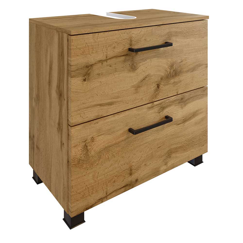 Waschtisch & Spiegelschrank Set - Arazony (zweiteilig)