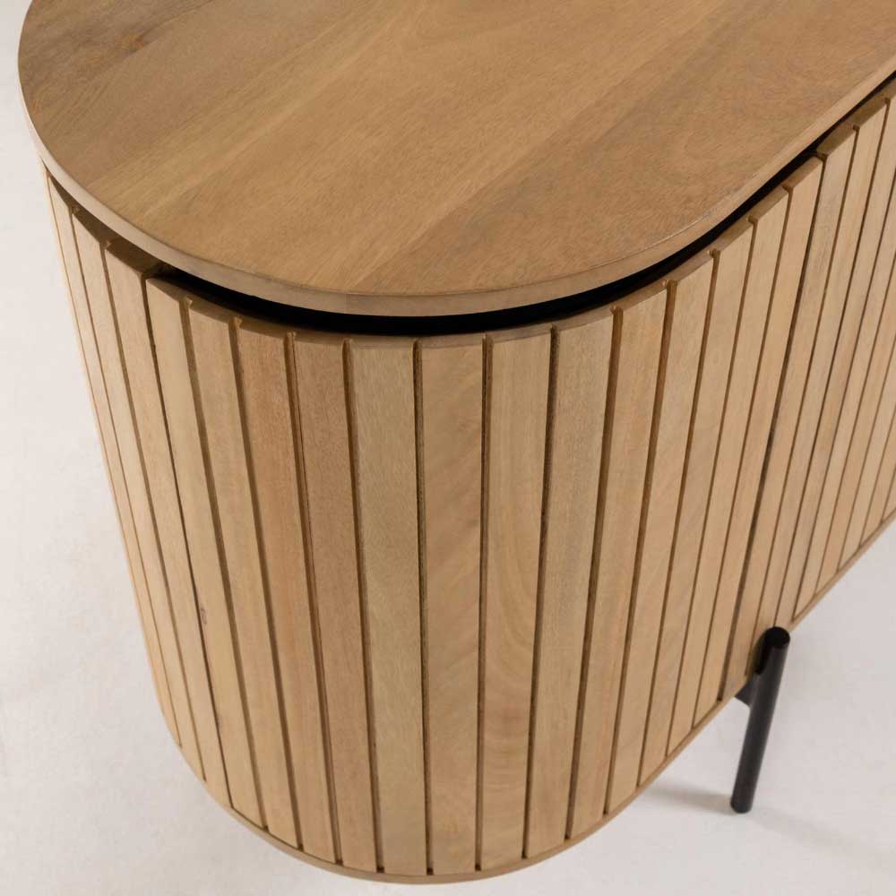 170x81x50 Design Sideboard in ovaler Form - Ilvenda