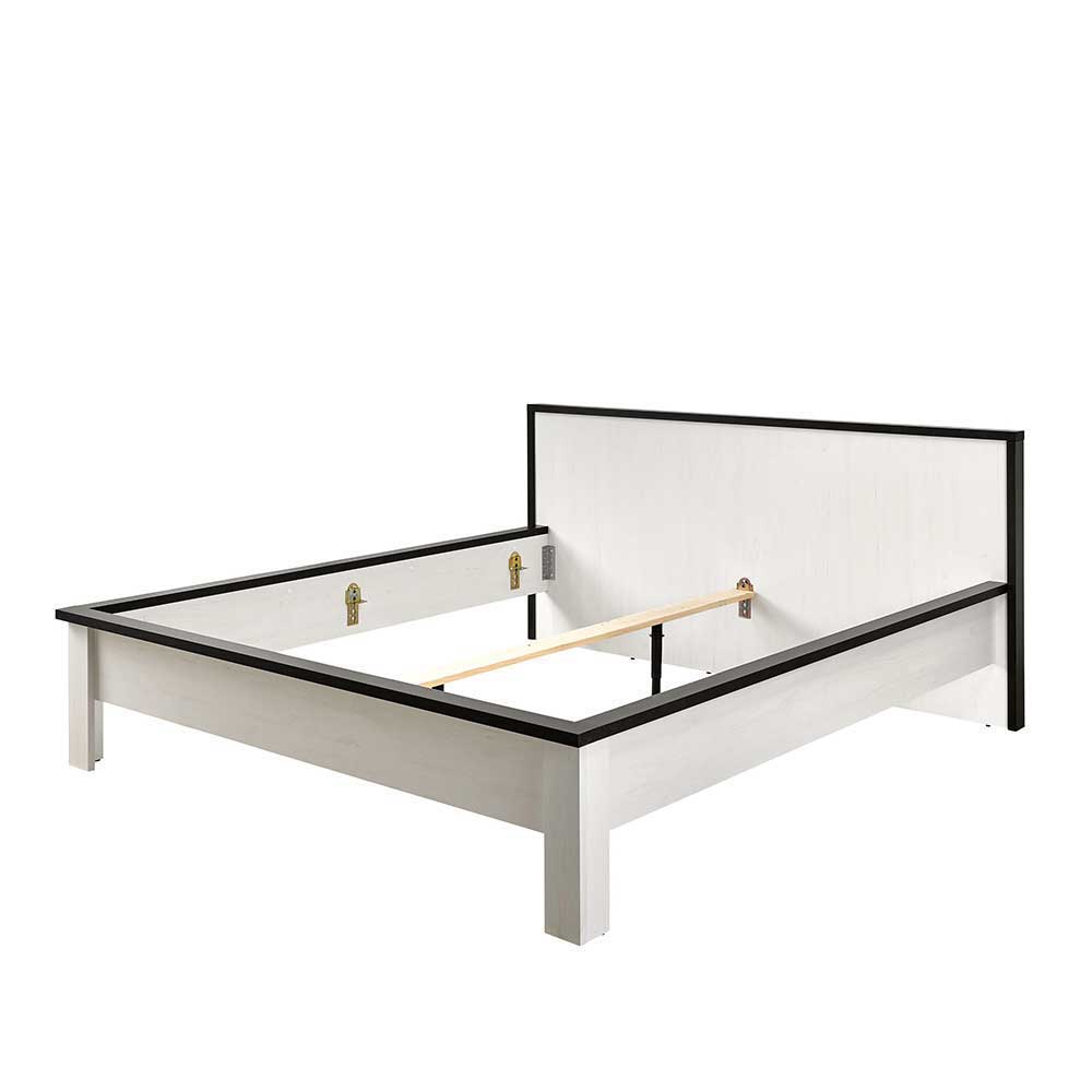 Möbelset Schlafzimmer mit Bett 180x200 - Tramos (fünfteilig)