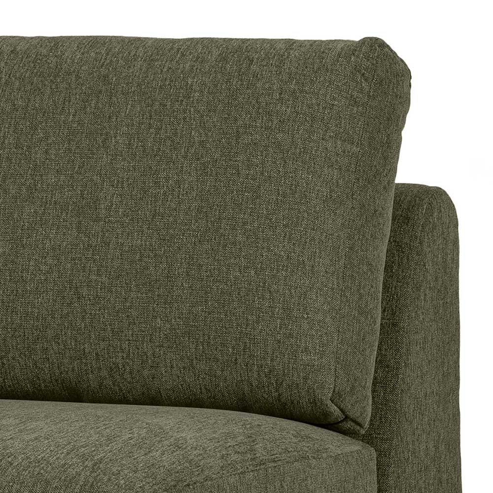 1-Sitzer Modulsofa in Dunkelgrün - Arraggo
