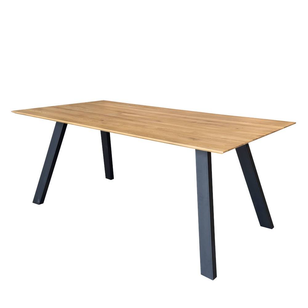 Küchentisch aus Wildeiche Massivholz - Diana