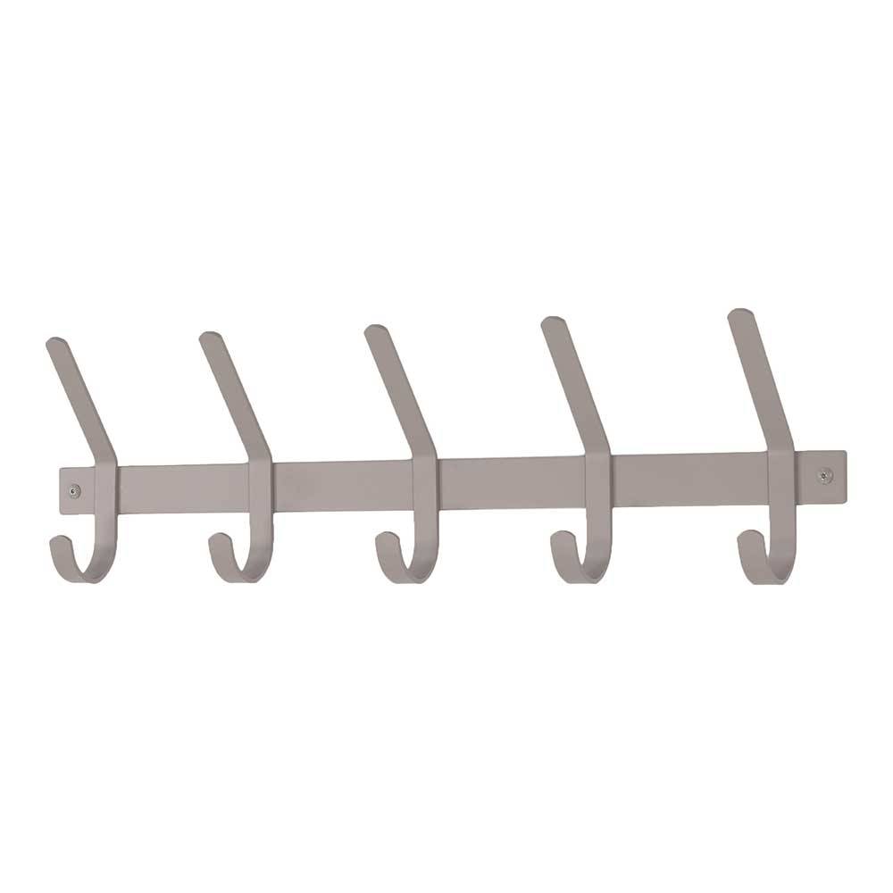 Garderobenleiste in Taupe pulverbeschichtet - Aadam