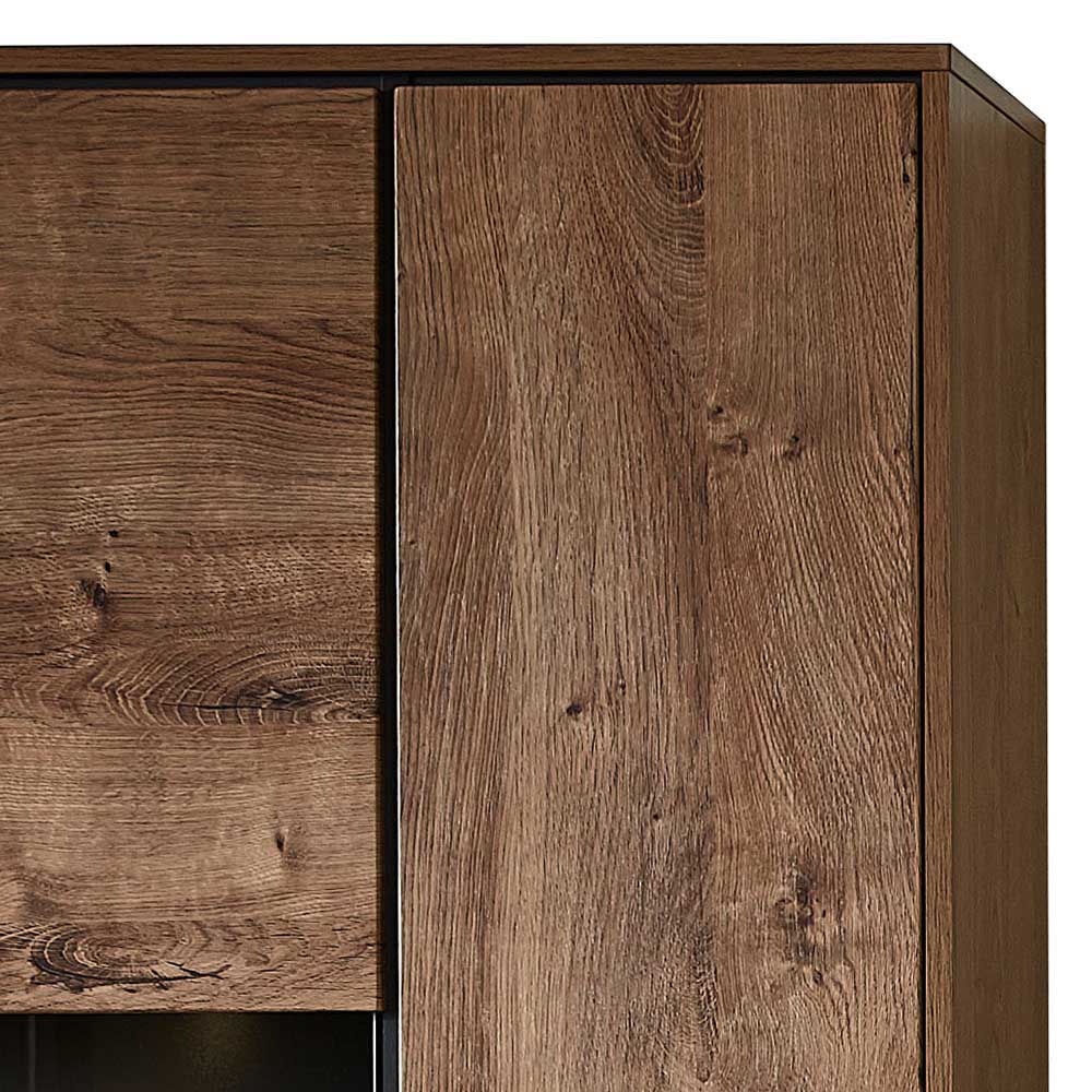 Wohnwand Designmöbel Set - Xindus (vierteilig)