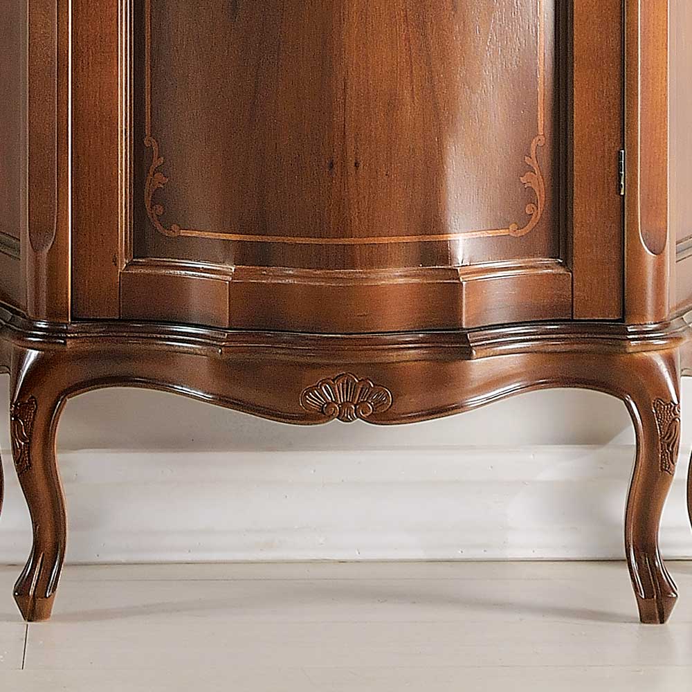 Hochwertige Vitrine im Barock Stil Dentro 214cm hoch