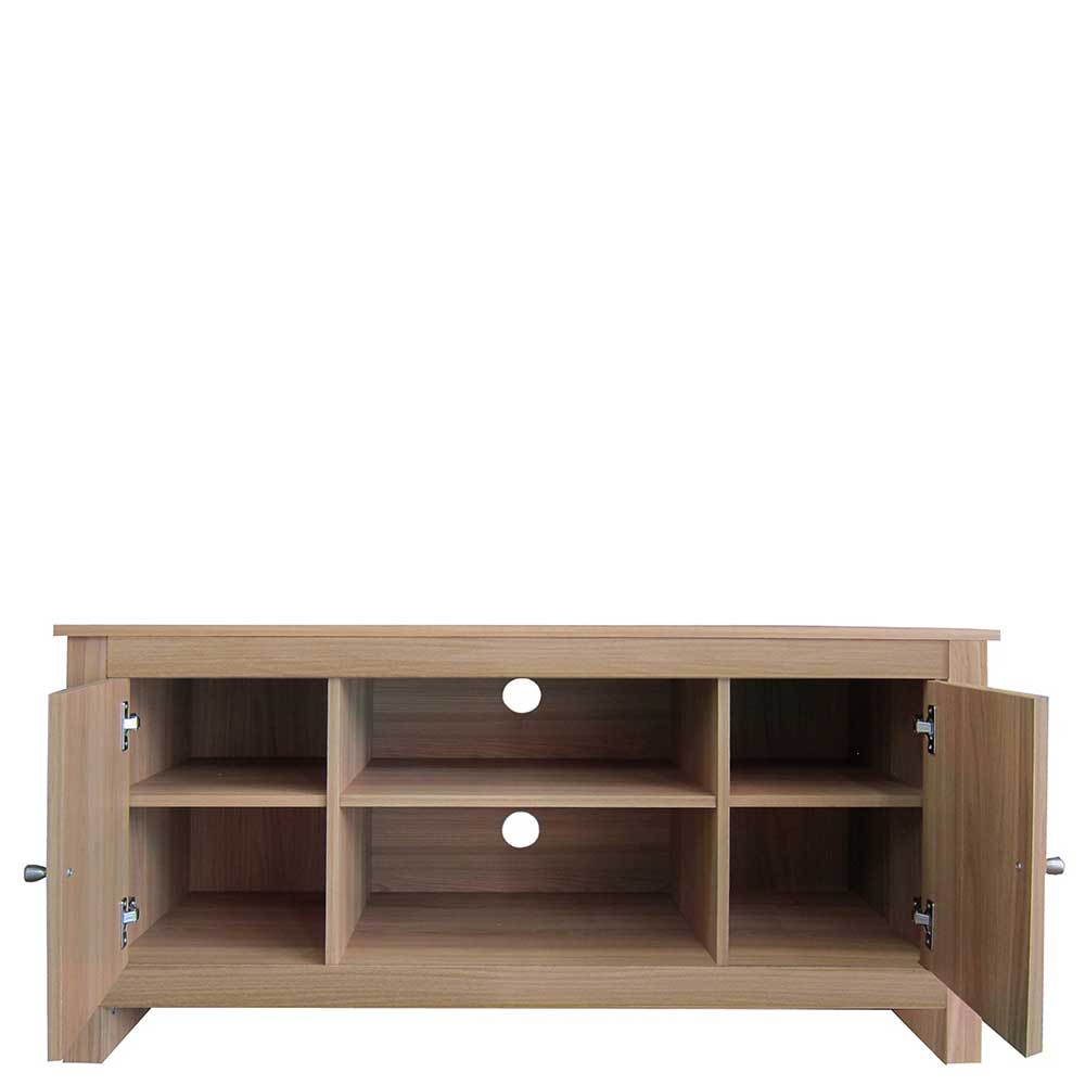 Eichefarbenes Landhaus TV Board 120x58x39 cm - Eliandas