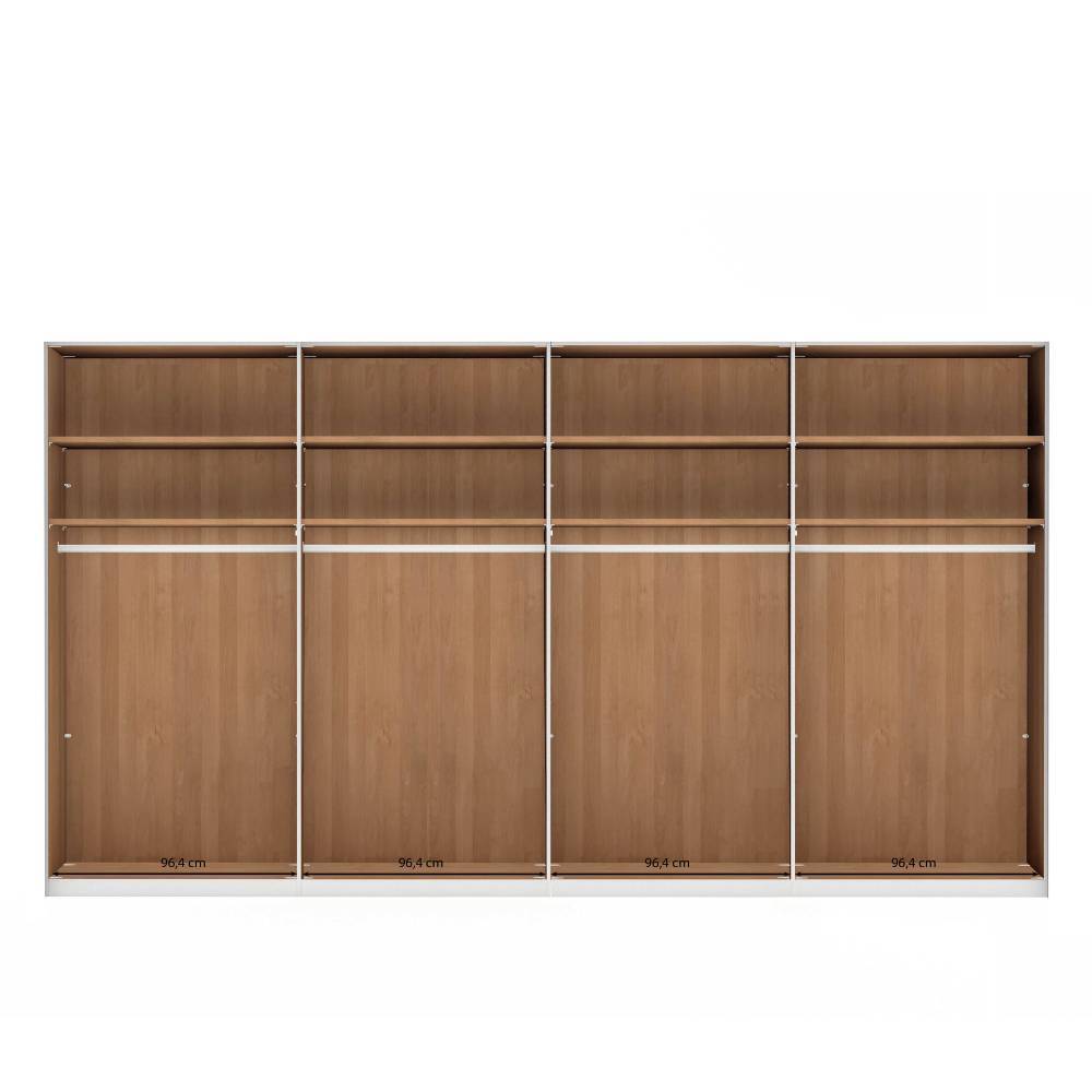 216 cm hoher XXL-Schrank mit acht Türen - Murray