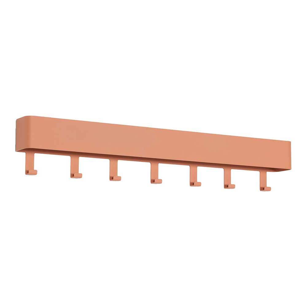 72x12x8 cm Garderobe Hakenleiste in Terracotta - Mayo