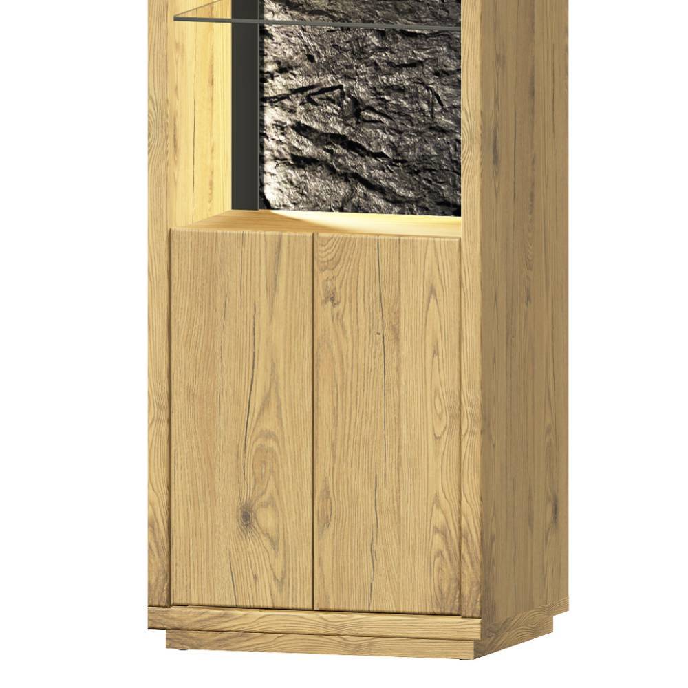Wohnzimmer TV-Anbauwand Set - Friburgo (dreiteilig)