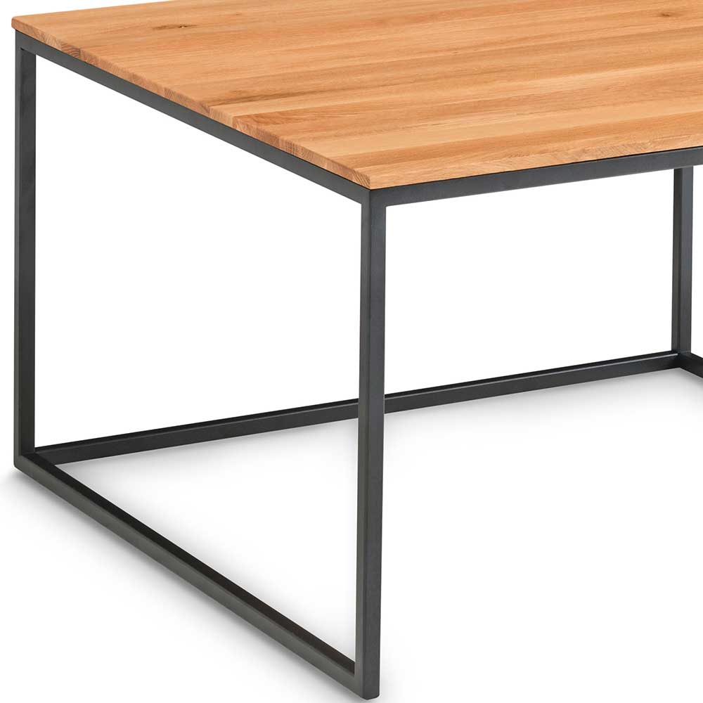 Quadratischer Asteiche Couchtisch in 70x70 - Winary