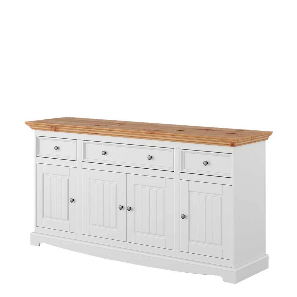 167x85x45 Modern Country Sideboard zweifarbig - Vitablo