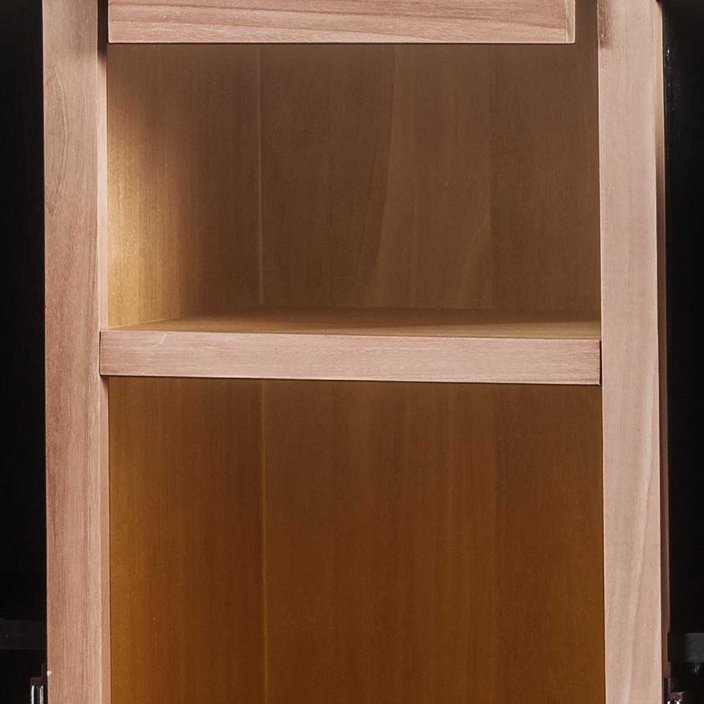 126x150x48 Wohnzimmer Schrank aus Teak - Nekella