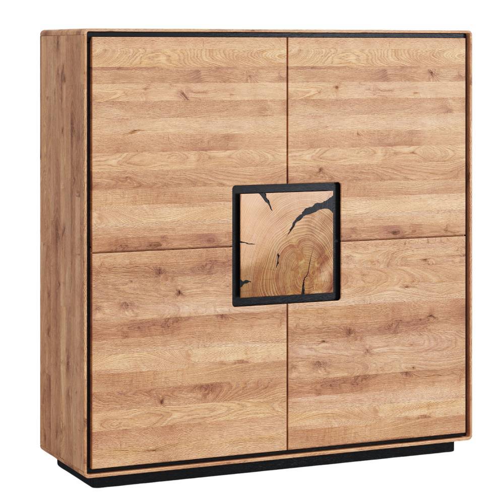 Wohnzimmer Schrank mit Hirnholz Applikation - Shipper