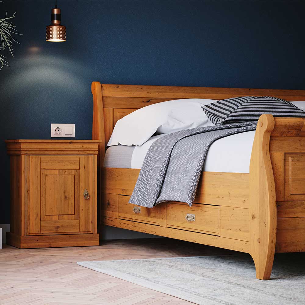 Landhausbett mit Schubladen - Lusanne