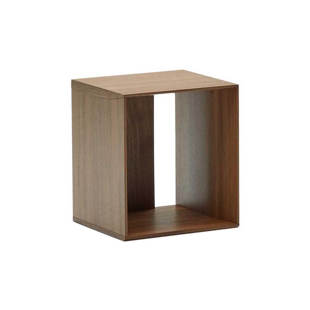 Modernes Regalmodul Cleoto aus Holz in Walnussoptik für flexible Einrichtung – Cleoto