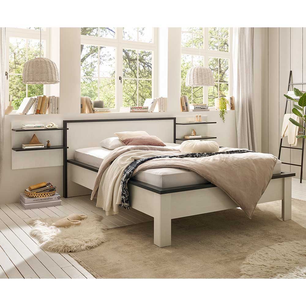 Schlafzimmer-Möbel-Set mit Bett 140x200 - Tramos (fünfteilig)