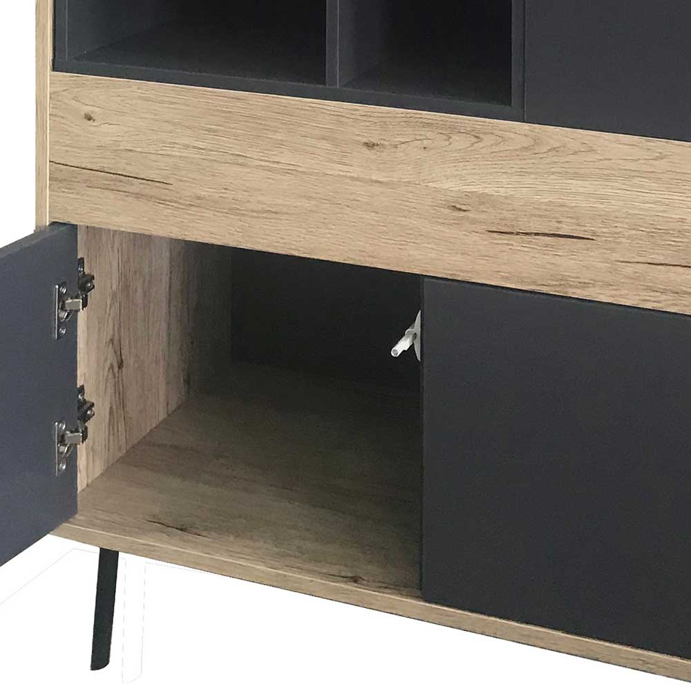 78x130x39 Highboard zweifarbig - Marica