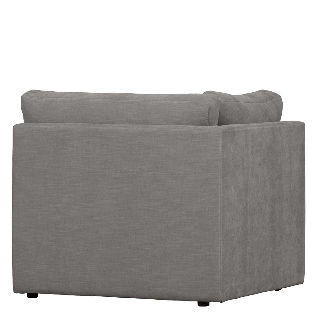 Modulcouch Eckelement 1-Sitzer mit Armlehne links - Gregg