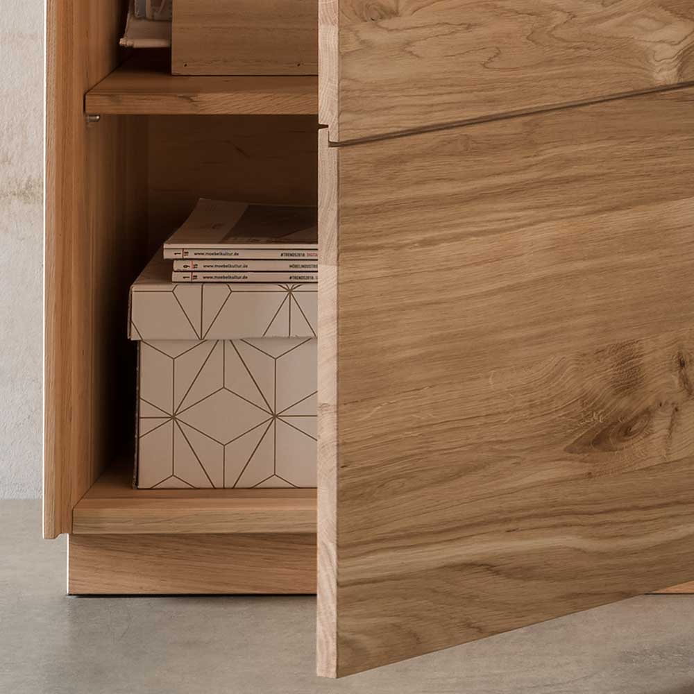 Wohnzimmerschrank aus Wildeiche massiv - Millena